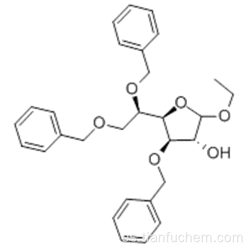 D-Glucofuranosido, 3,5,6-tris-O- (fenilmetil) de etilo - CAS 10310-32-4